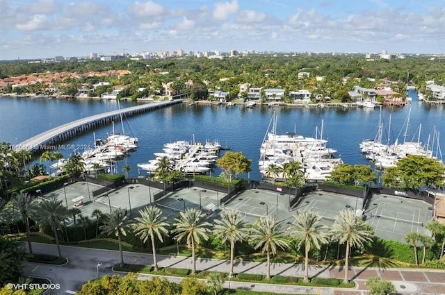 2 Grove Isle Dr Unit B1708, Miami, FL 33133 - aerial view of a nearby body of water and a notable bridge