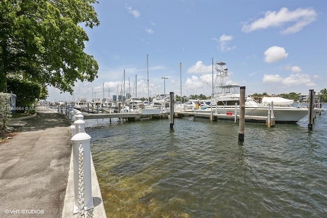2 Grove Isle Dr Unit B1708, Miami, FL 33133 - dock area featuring a water view and view of marina