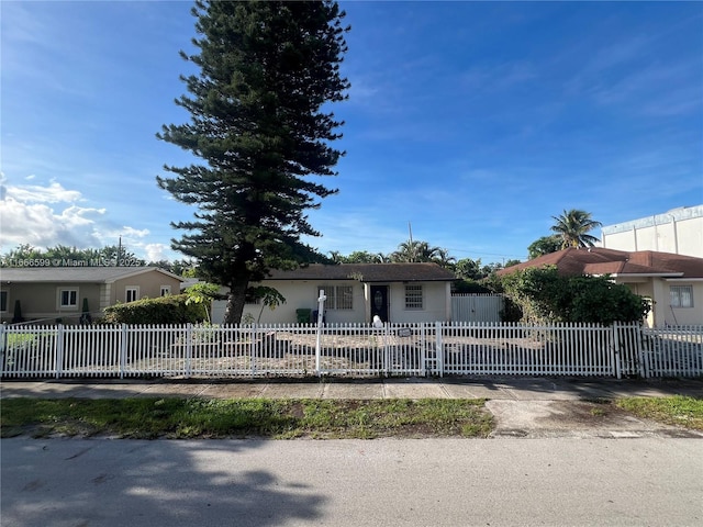 view of ranch-style house