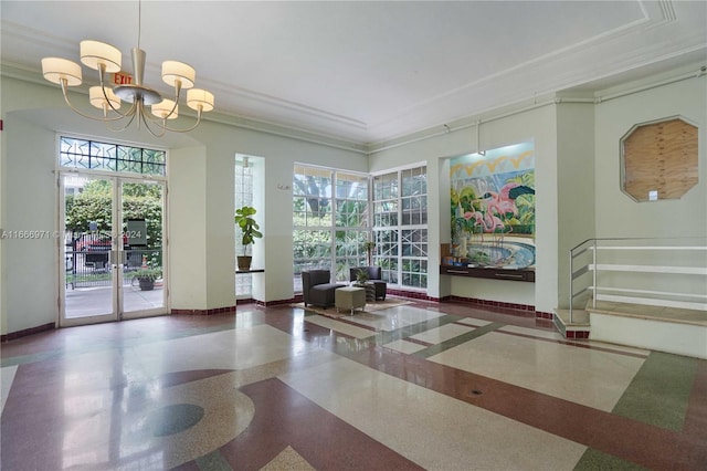 view of building lobby