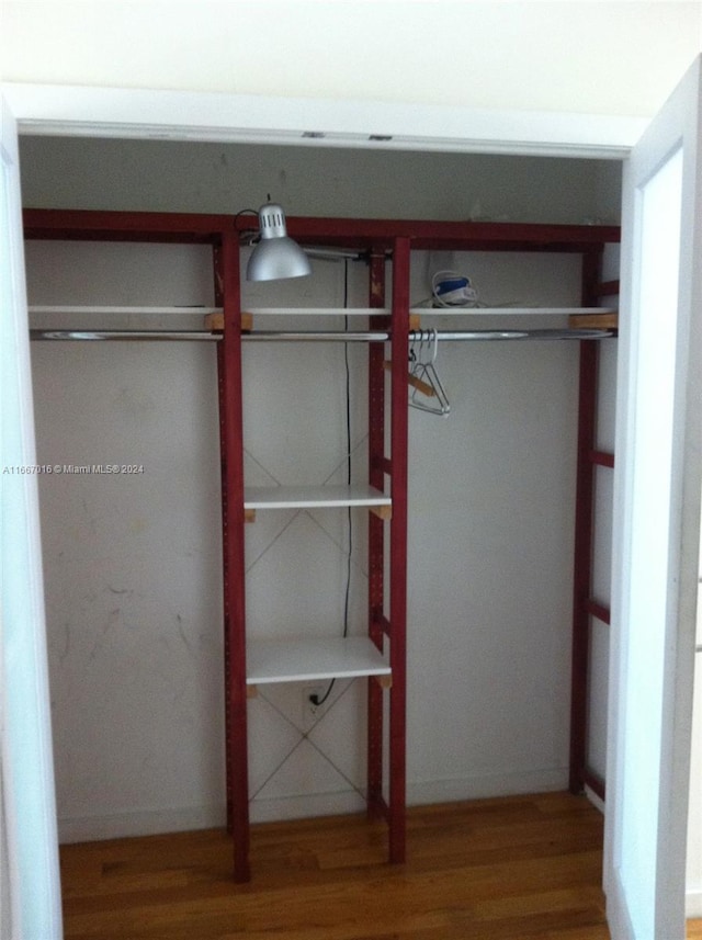 view of closet