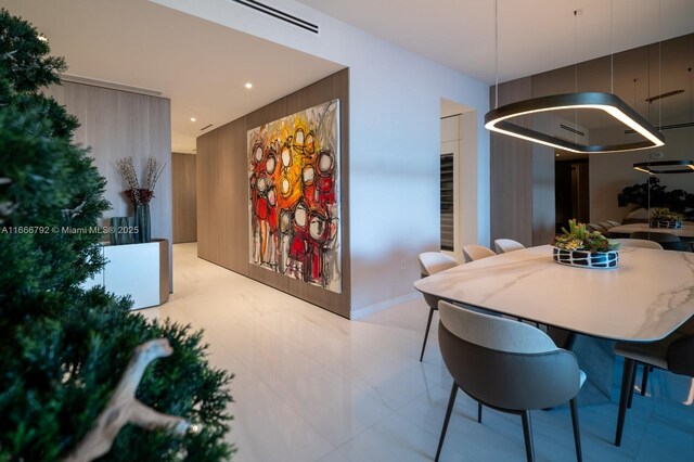 300 Biscayne Blvd Way Unit 3403, Miami, FL 33131 - dining room with plenty of natural light and expansive windows