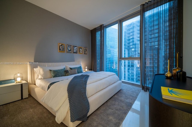 300 Biscayne Blvd Way Unit 3403, Miami, FL 33131 - bedroom with a wall of windows