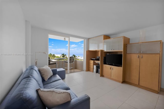 view of living room