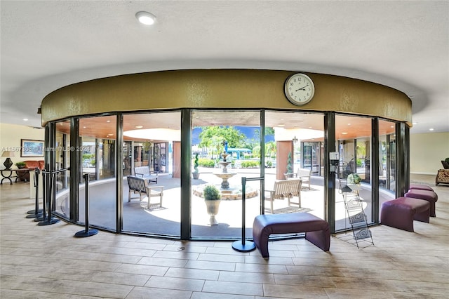 view of community lobby