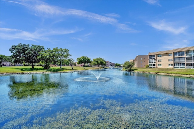 property view of water