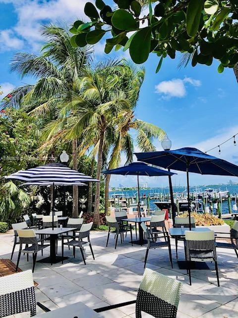 view of patio / terrace with a water view