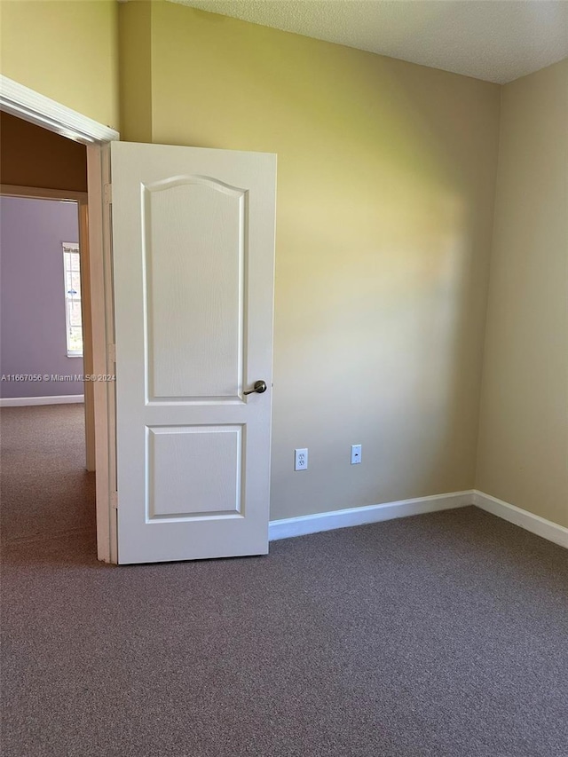 spare room featuring carpet floors