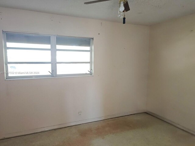 3230 N 23rd Ave, Hollywood, FL 33020 - spare room featuring ceiling fan