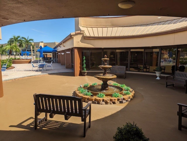 view of patio