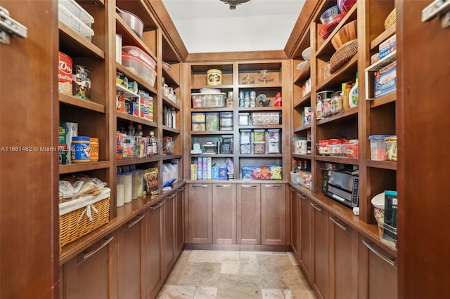 view of pantry