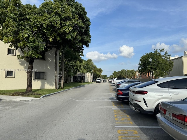 view of road