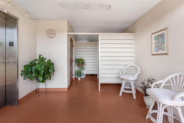 5300 Washington St Unit C111, Hollywood, FL 33021 - interior space featuring elevator and finished concrete flooring