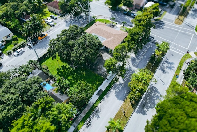 aerial view
