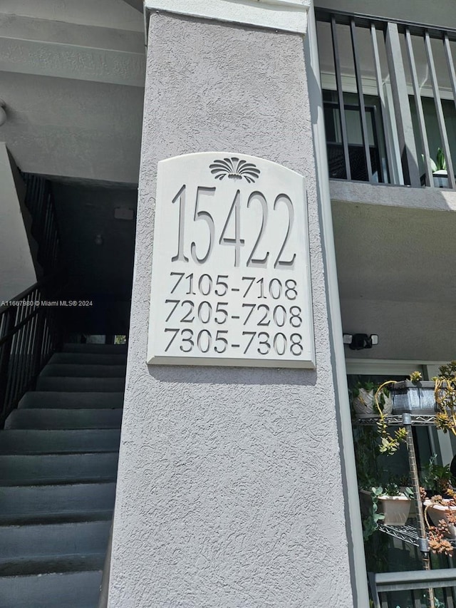 details featuring stucco siding