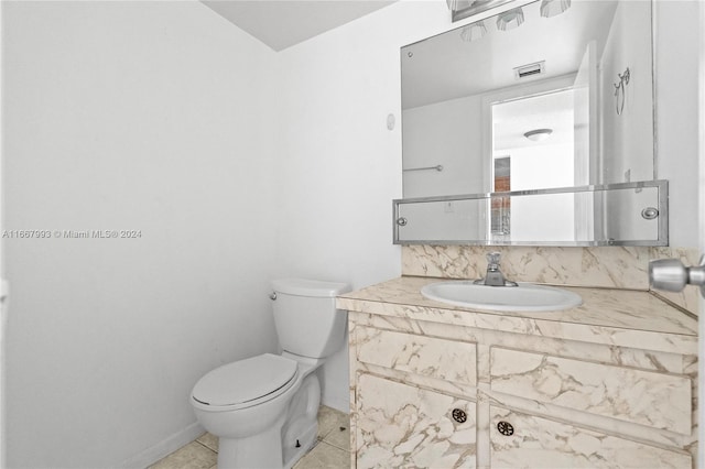 1410 S Ocean Dr Unit 503, Hollywood, FL 33019 - bathroom with vanity and tile patterned flooring