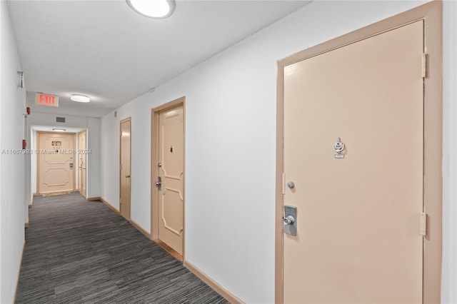 1410 S Ocean Dr Unit 503, Hollywood, FL 33019 - corridor with baseboards