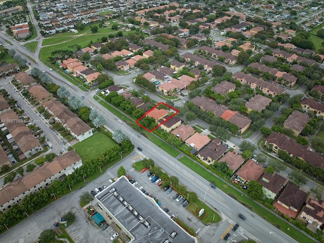 aerial view