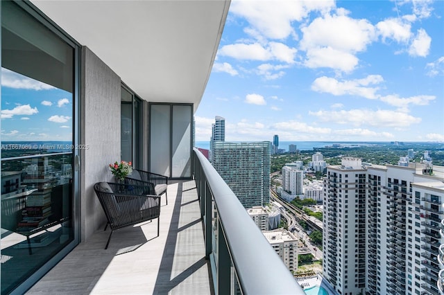45 SW 9th St Unit 4007, Miami, FL 33130 - balcony with a view of city