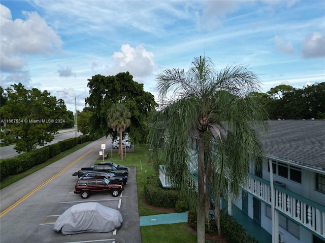 view of road