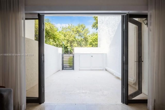 entryway with a healthy amount of sunlight