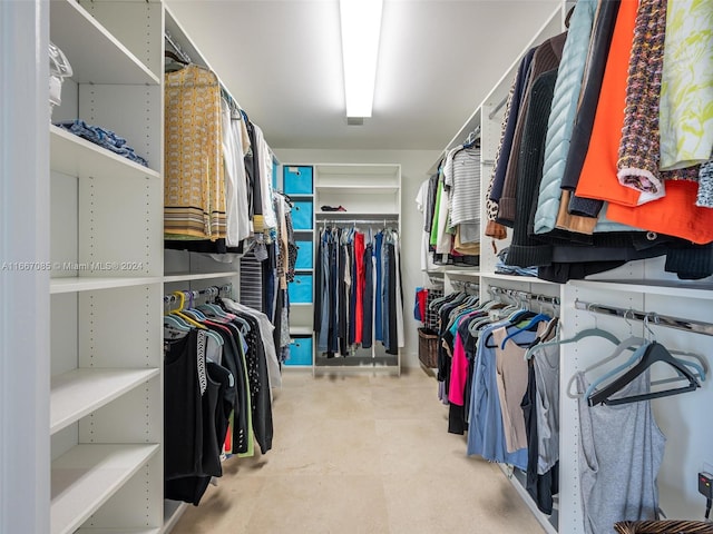 view of spacious closet