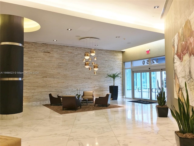 view of lobby