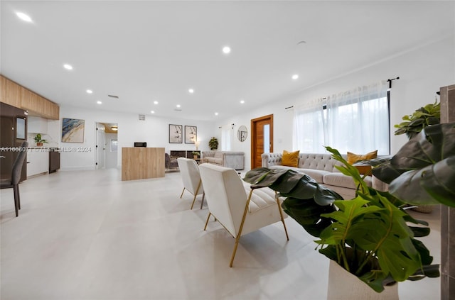 view of living room