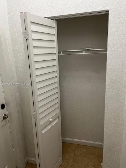 view of closet