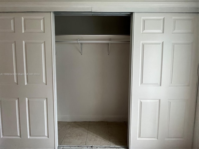 view of closet