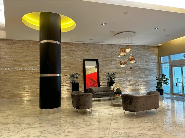 view of building lobby