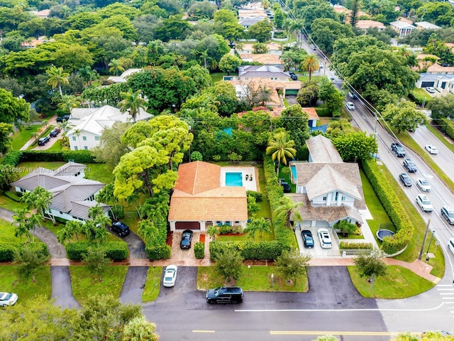 aerial view