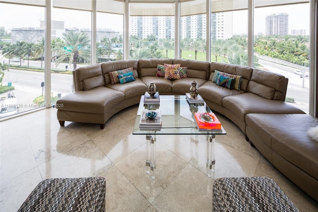 view of living room