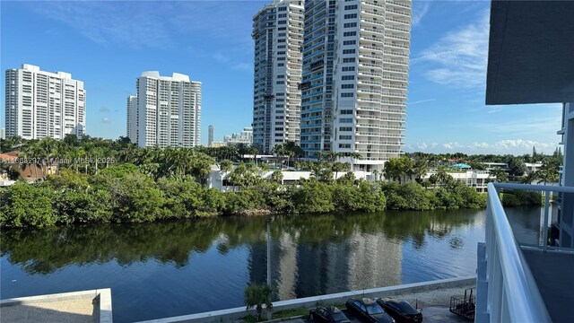 20505 E Country Club Dr Unit 531, Aventura, FL 33180 - property view of water with a view of city
