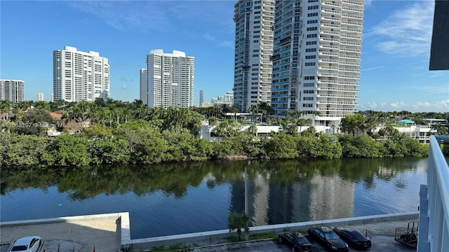 20505 E Country Club Dr Unit 531, Aventura, FL 33180 - property view of water with a view of city