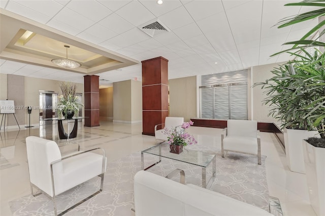 common area featuring visible vents