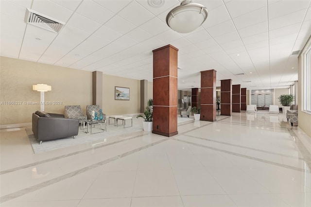 common area featuring visible vents