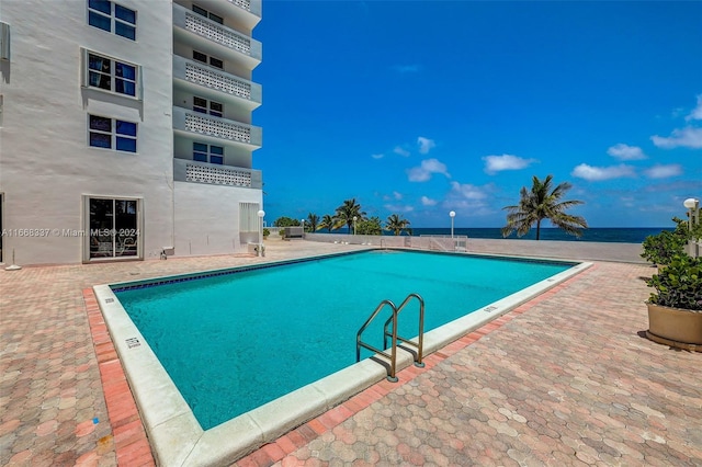 view of community pool