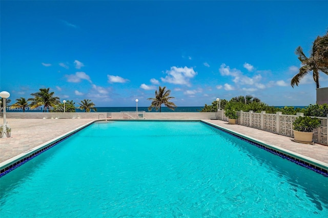 view of swimming pool