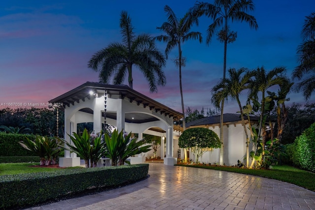 view of mediterranean / spanish home