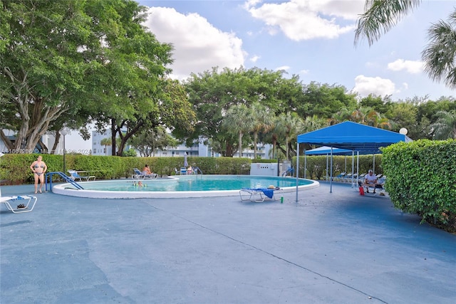 view of swimming pool