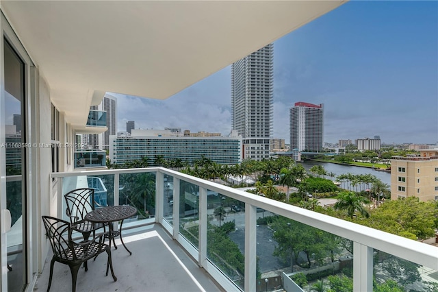 3800 S Ocean Dr Unit 811, Hollywood, FL 33019 - balcony with a view of city and a water view