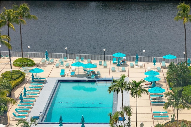 3800 S Ocean Dr Unit 811, Hollywood, FL 33019 - community pool featuring a patio