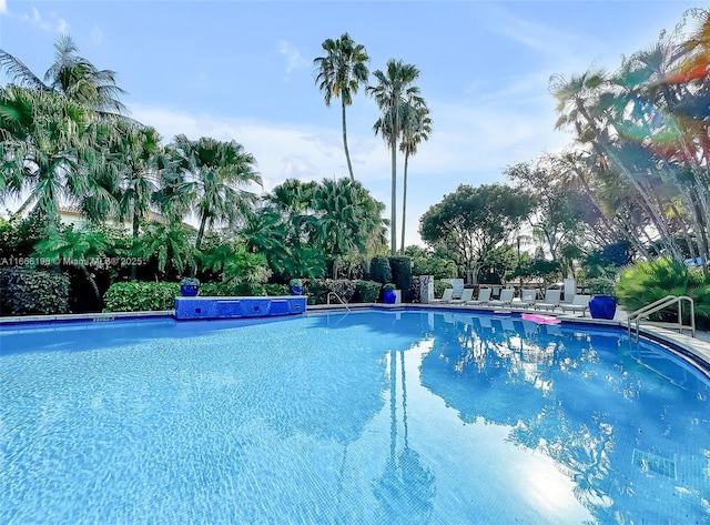 view of community pool