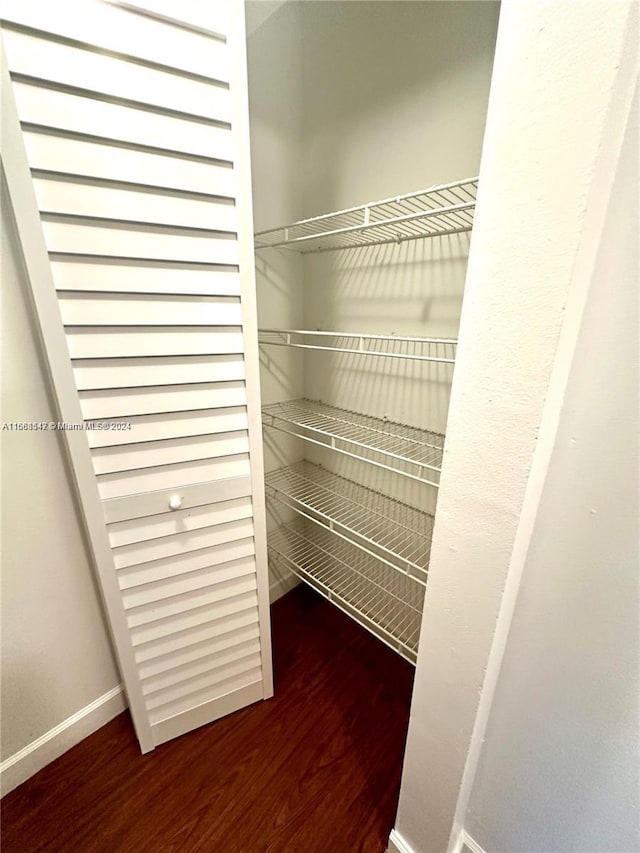 view of closet