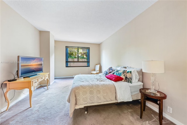 bedroom featuring carpet flooring