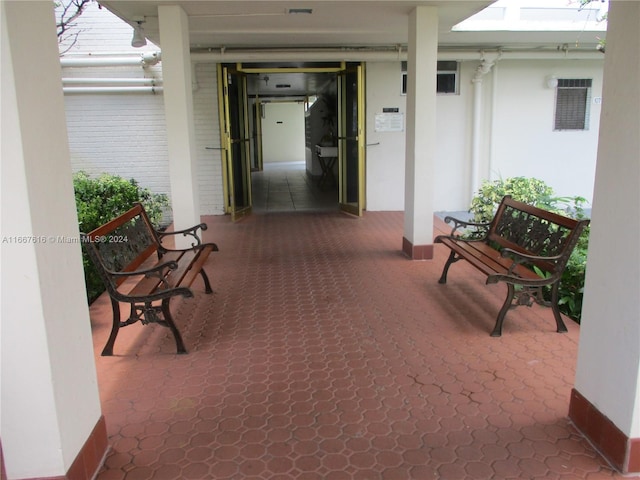 view of hallway