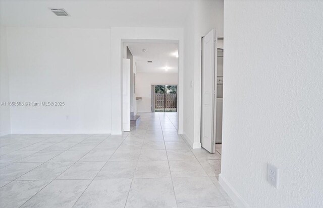 view of tiled empty room