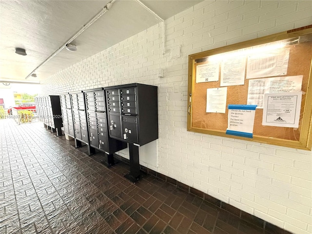 view of property's community with mail boxes