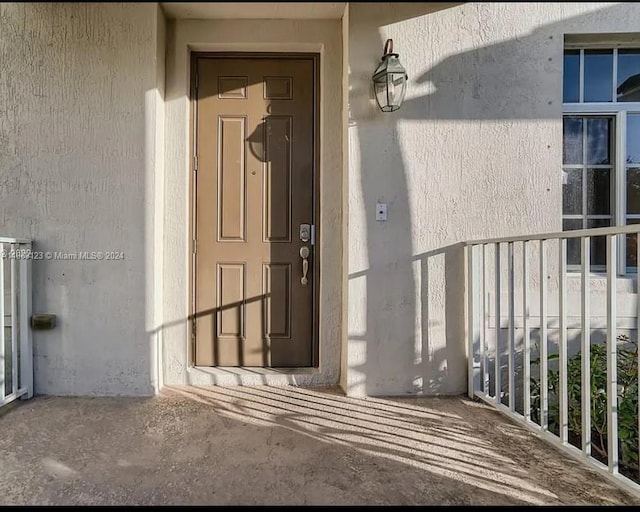 view of property entrance